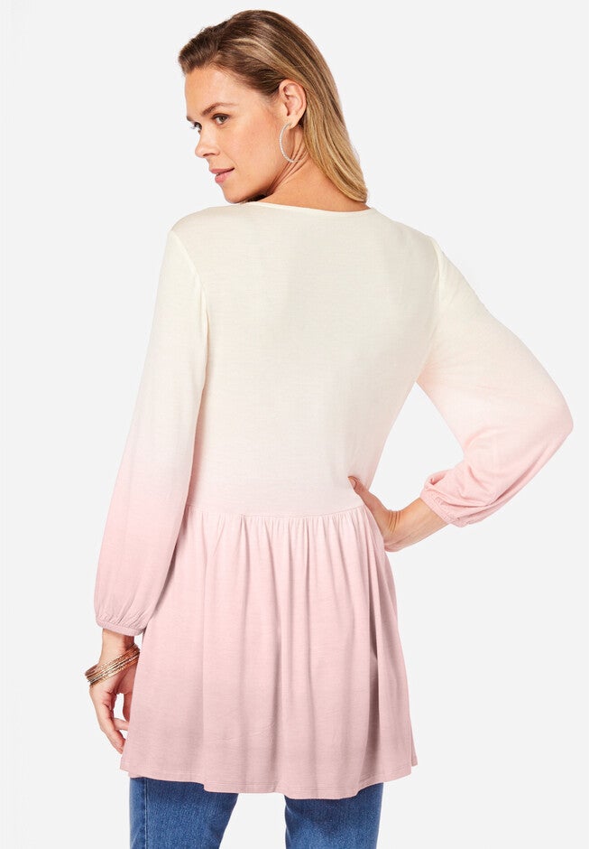 Ombre Fit-and-Flare Ultra Femme Top, , on-hover image number 1
