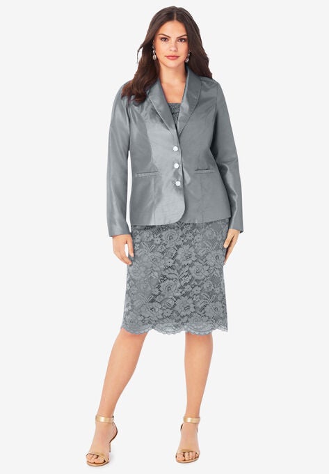 2 piece ladies skirt suits