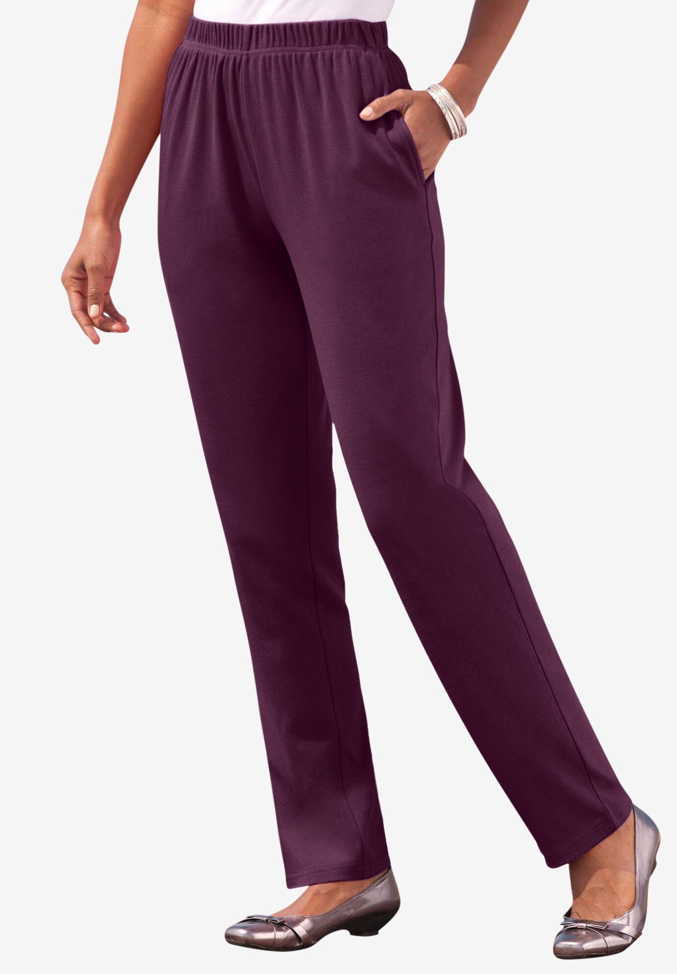 plus size slacks tall