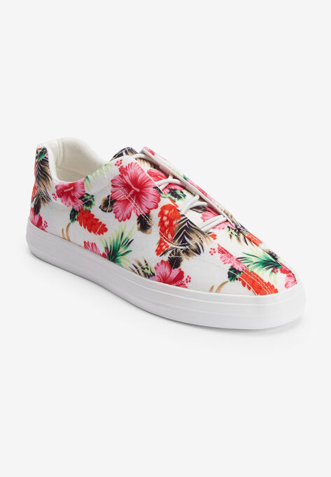 The Bungee Sneaker, HAWAIIAN FLORAL, hi-res image number null