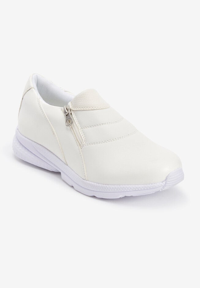 CV Sport Rylan Sneaker By Comfortview, WHITE, hi-res image number null