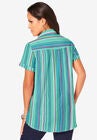 Seersucker Big Shirt, , on-hover image number null