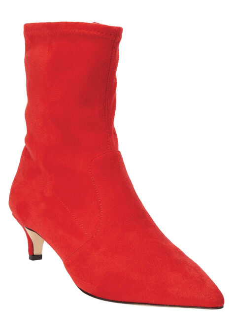 The Mena Bootie , BRIGHT RUBY, hi-res image number null