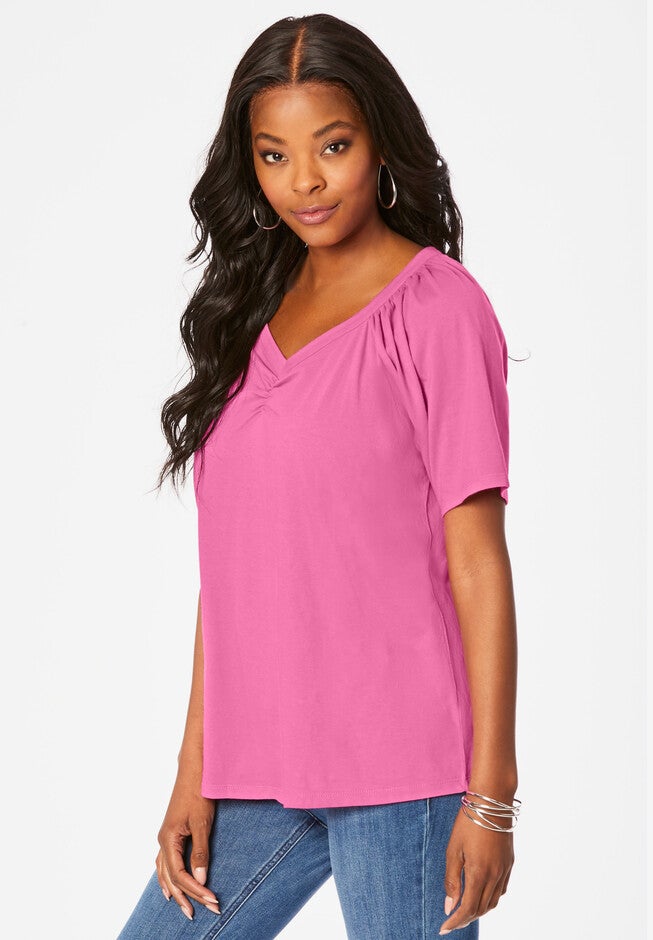 Convertible Sweetheart Tee., , alternate image number null
