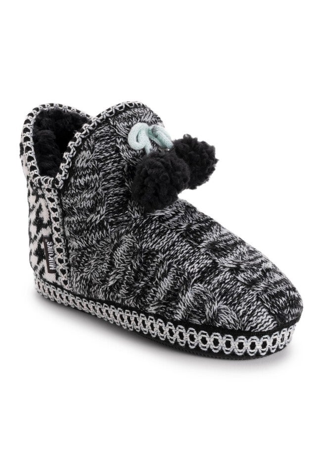 Amira Slipper by Muk Luks®, BLACK MINT, hi-res image number null