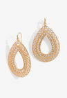 Filigree Teardrop Earrings, , alternate image number null