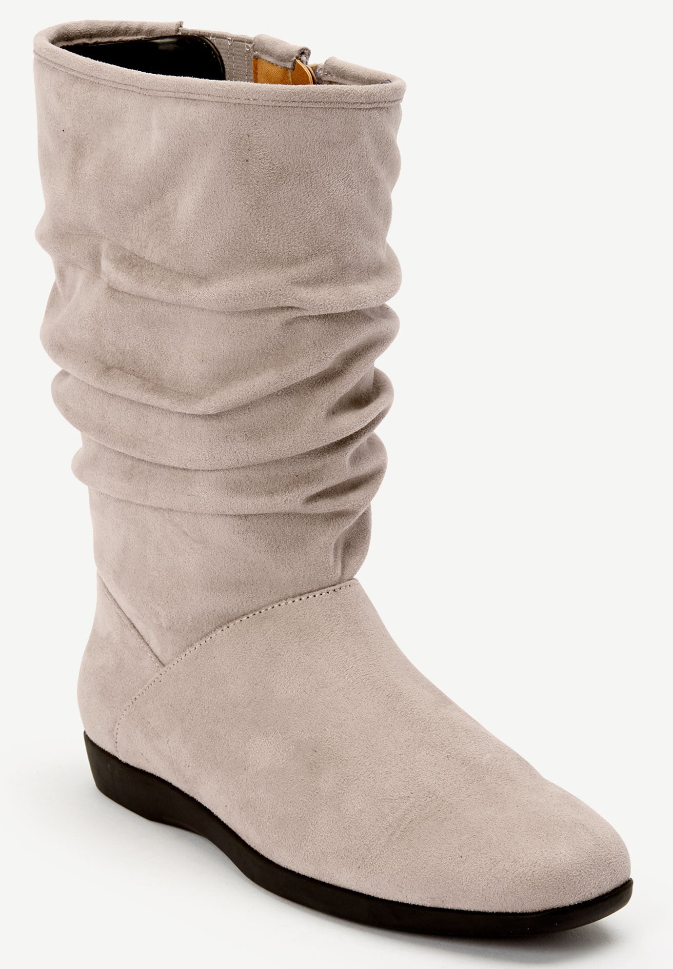 mid calf wide calf boots