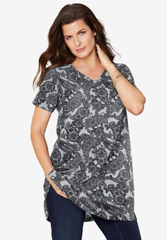 Shop Plus Size 34 Long Tunics For Women Fullbeauty