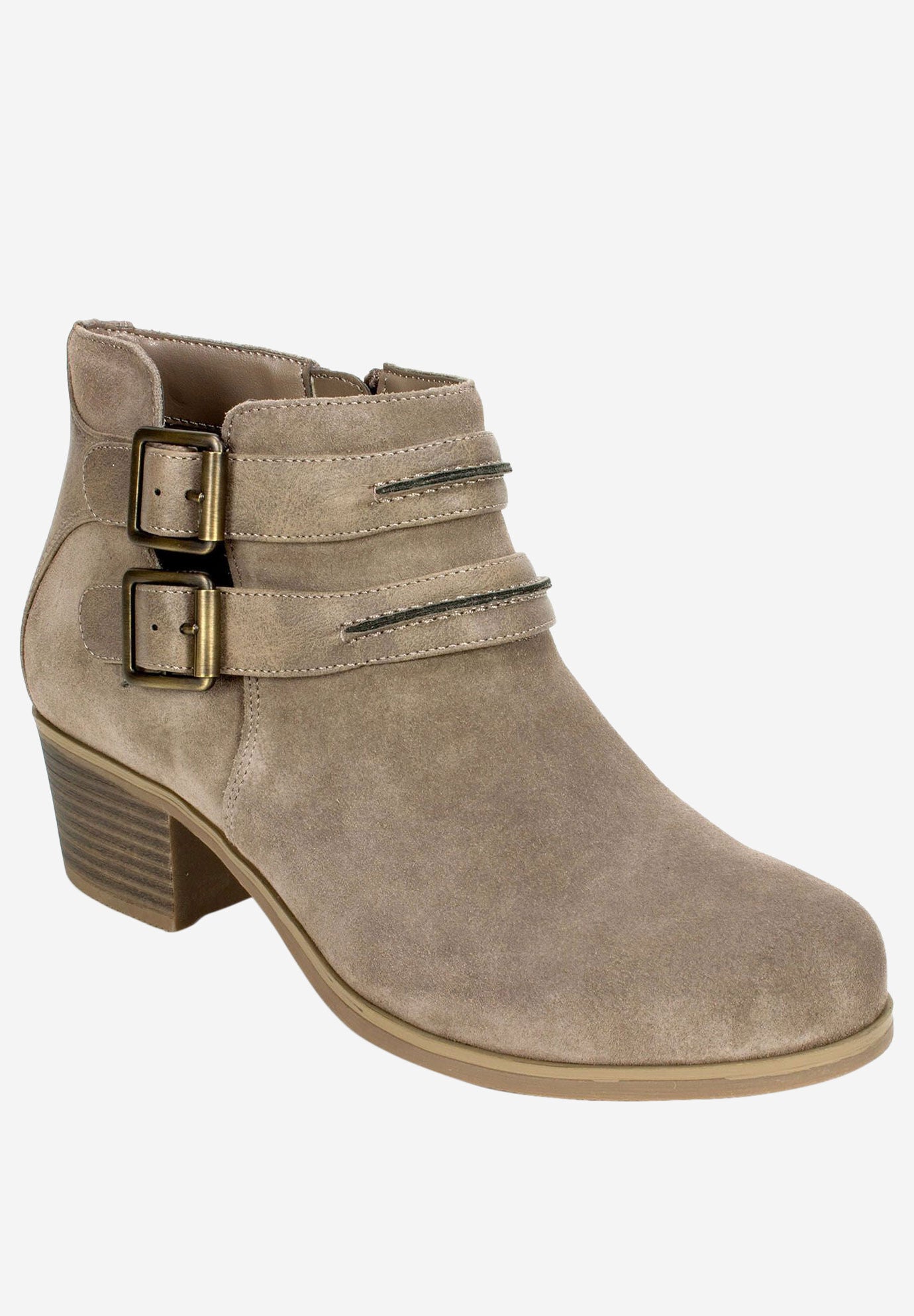 Utterly Bootie by White Mountain, TAUPE SUEDE, hi-res image number 0