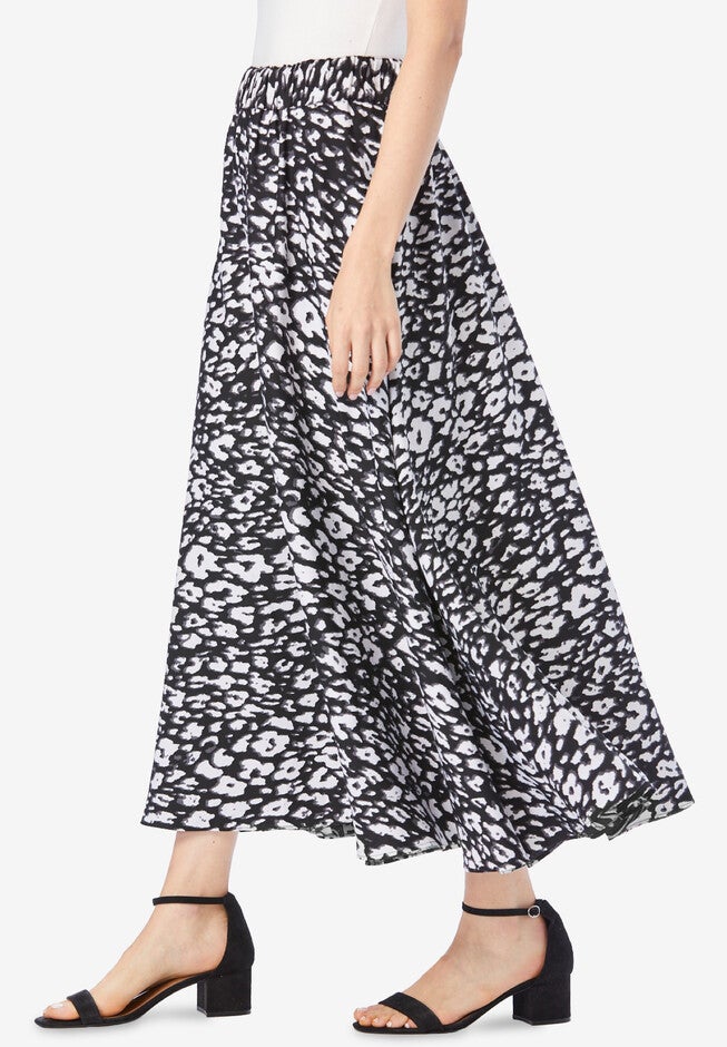 Reversible Georgette Skirt, , alternate image number 2