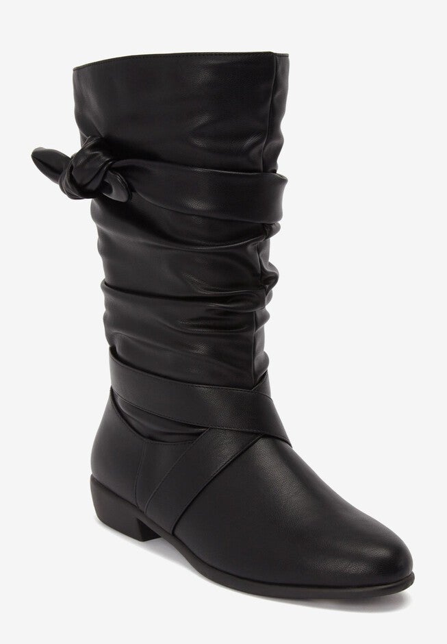 The Heather Regular Calf Boot, BLACK, hi-res image number 0