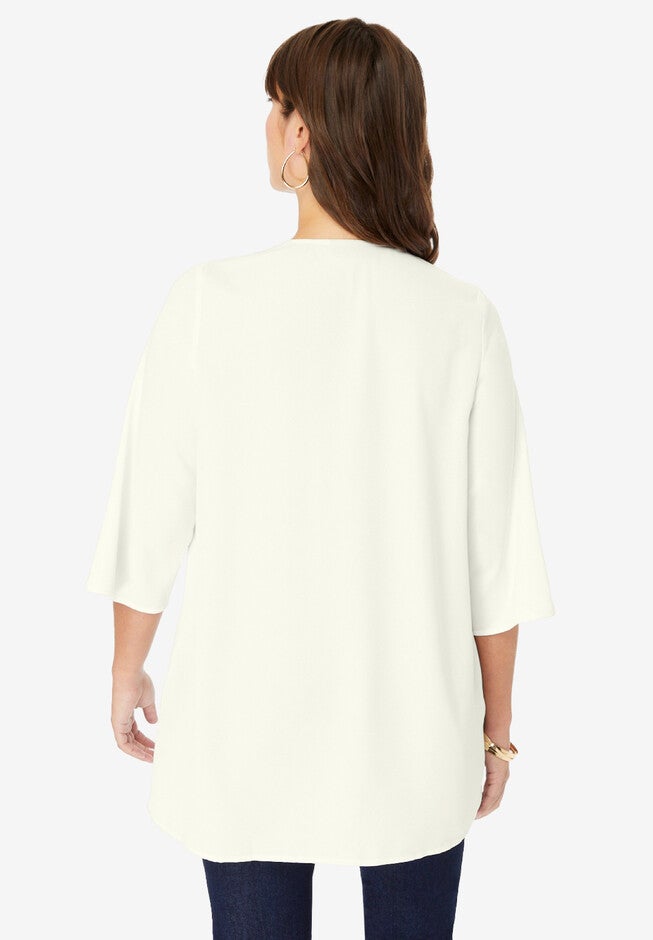 Embellished Georgette Tunic, , on-hover image number 1