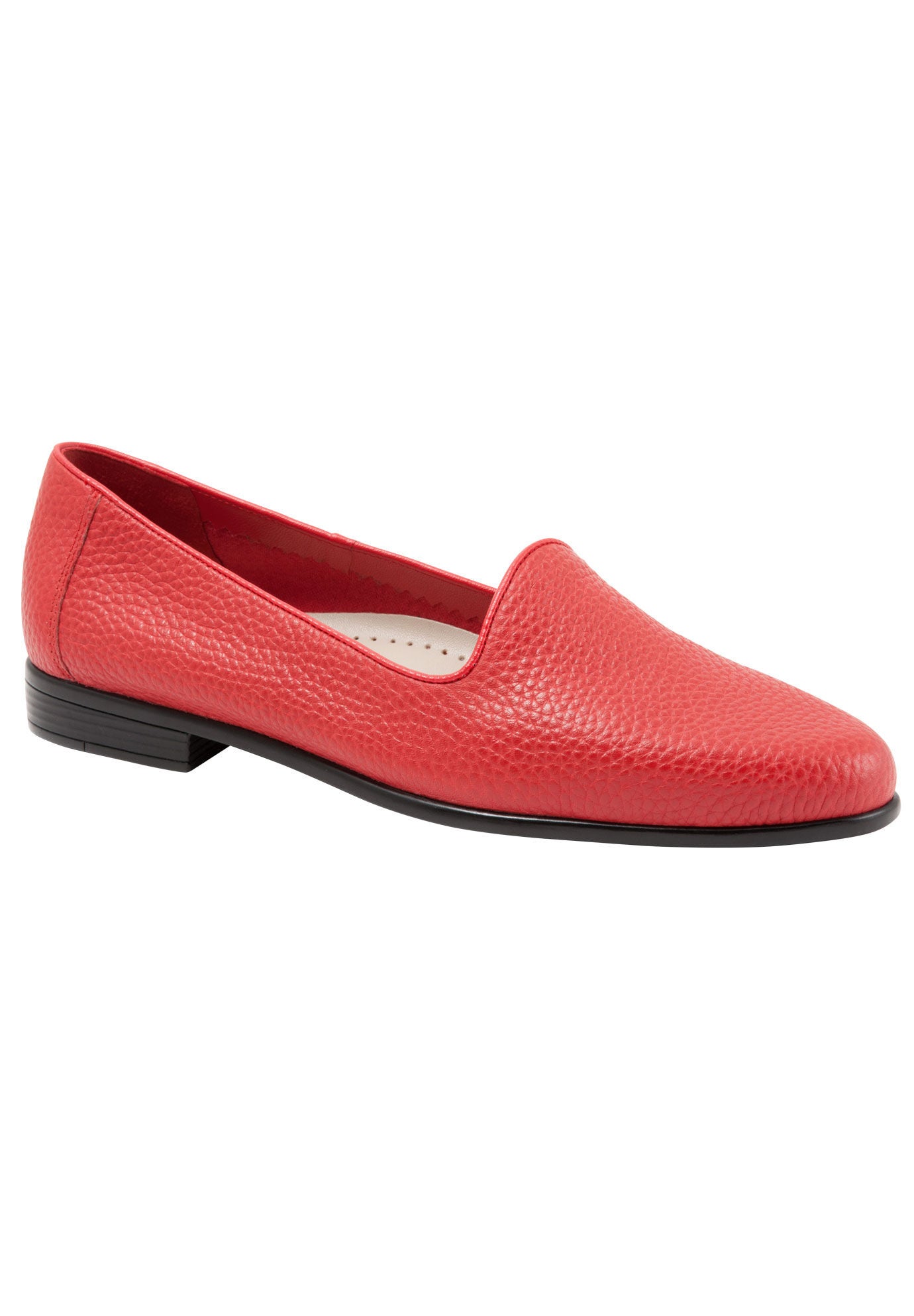 Liz Tumbled Flats by Trotters&reg;, RED, hi-res image number 0