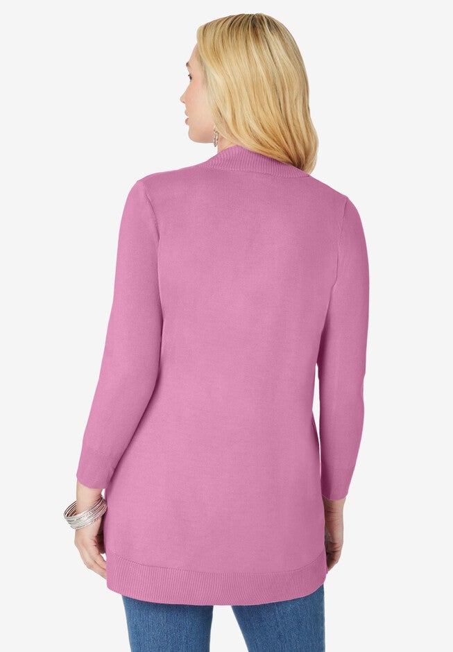 Open-Front Cardigan, , on-hover image number null