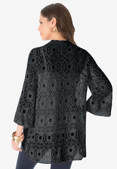 Lace Swing Jacket, , on-hover image number null