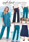 Long-Sleeve Two-Pocket Soft Knit Tunic, , alternate image number null
