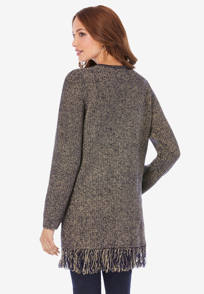 Fringe Cardigan, , on-hover image number null