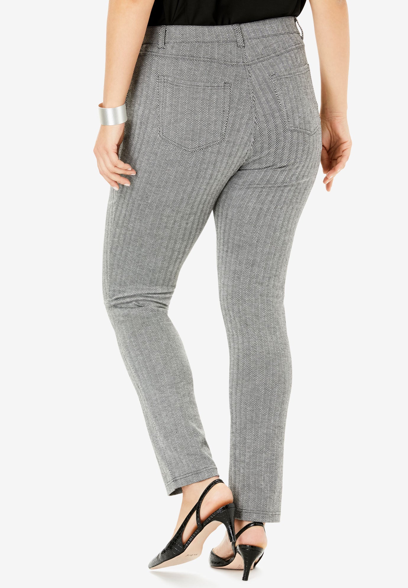 plus size stretch pants clearance