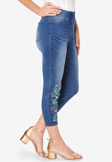 The No-Gap Capri Jean, , alternate image number null