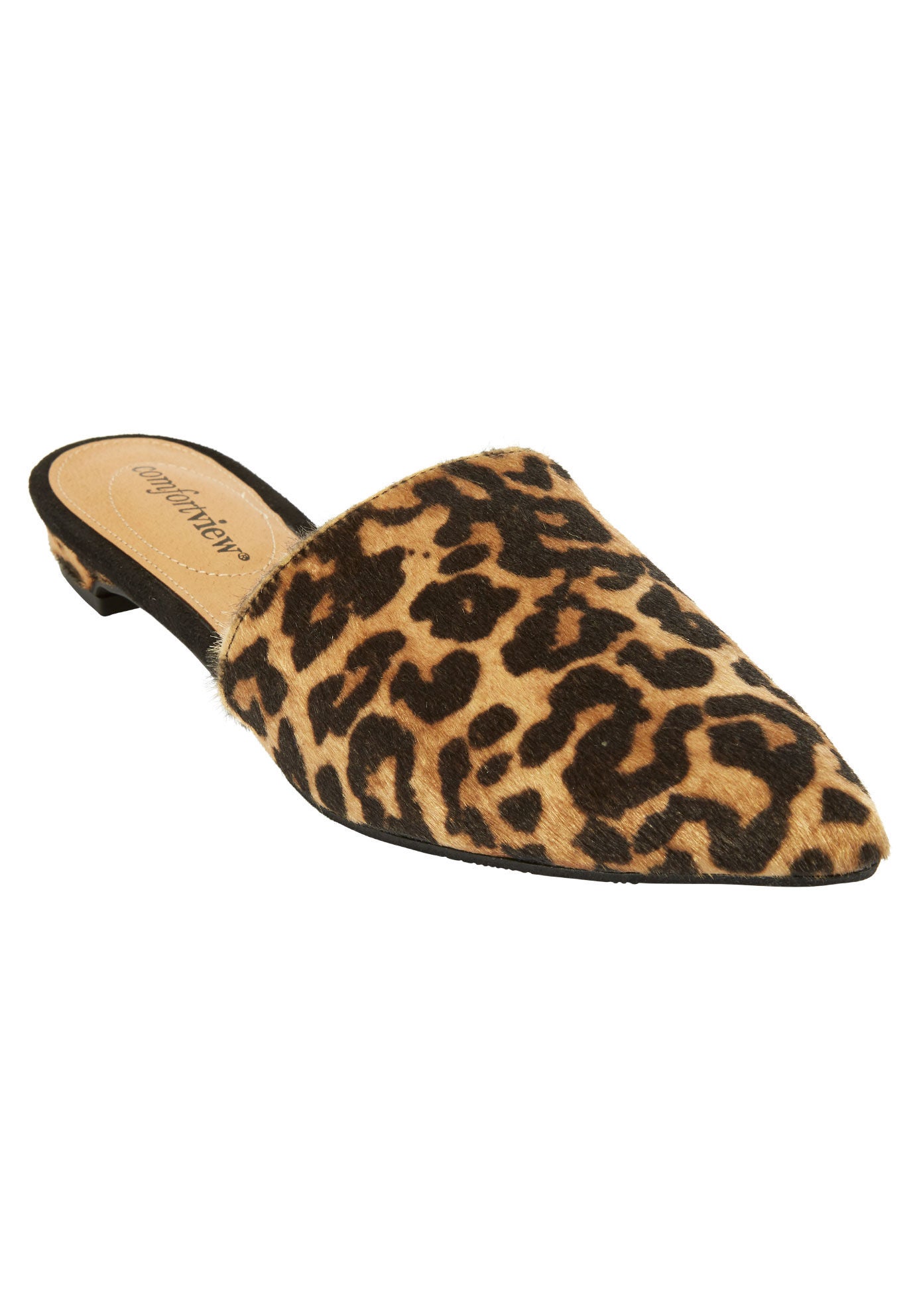 womens wide width mule shoes