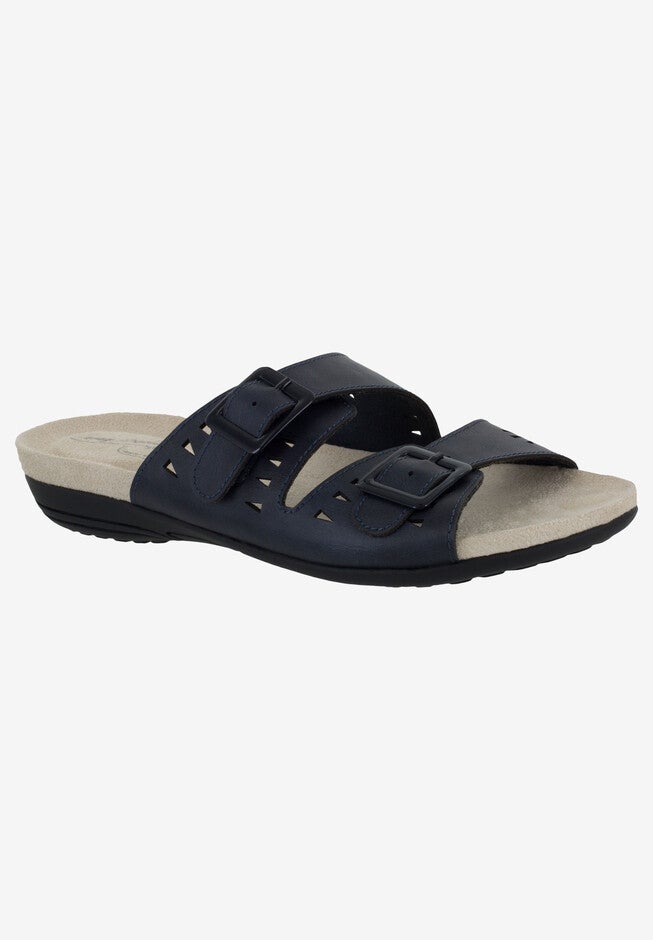 Venus Sandal by Easy Street®, NAVY, hi-res image number null