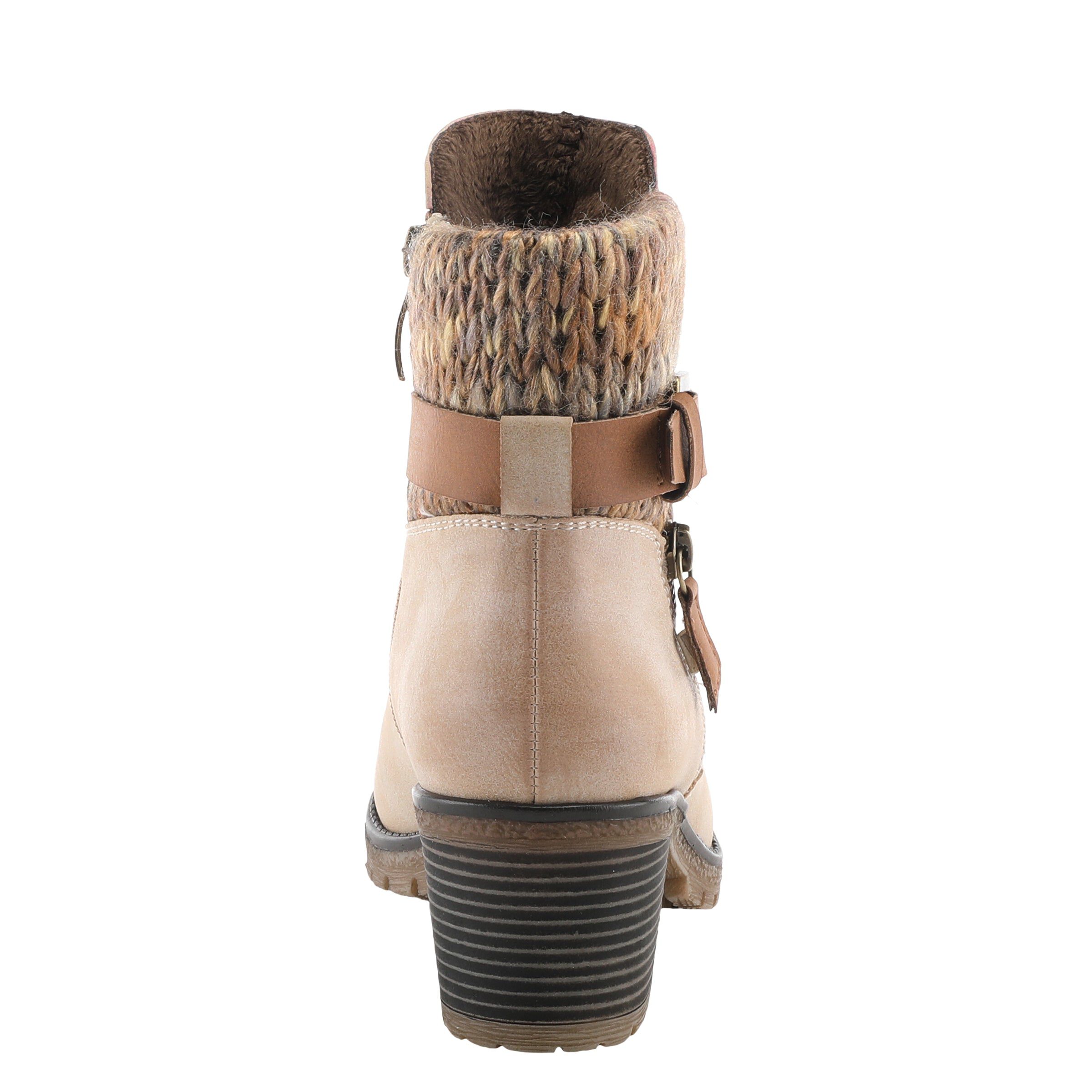 Rene Booties, LIGHT BEIGE, on-hover image number 1