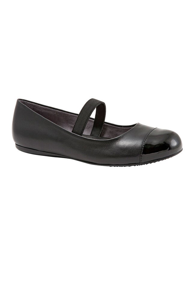 Napa MJ Flats by SoftWalk®, BLACK, hi-res image number 0