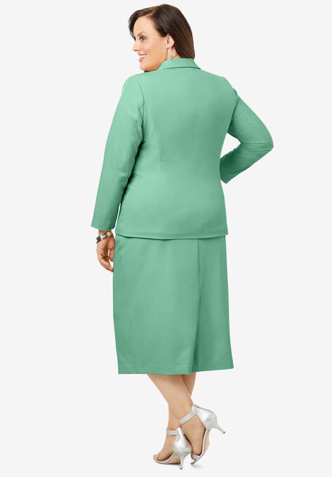 Two-Button Skirt Suit, , on-hover image number null