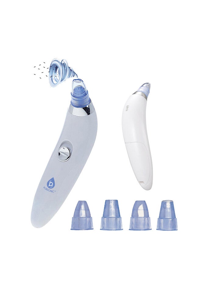 Pore Vacuum Blackhead Remover With 4 Replaceable Suction Heads, , on-hover image number null