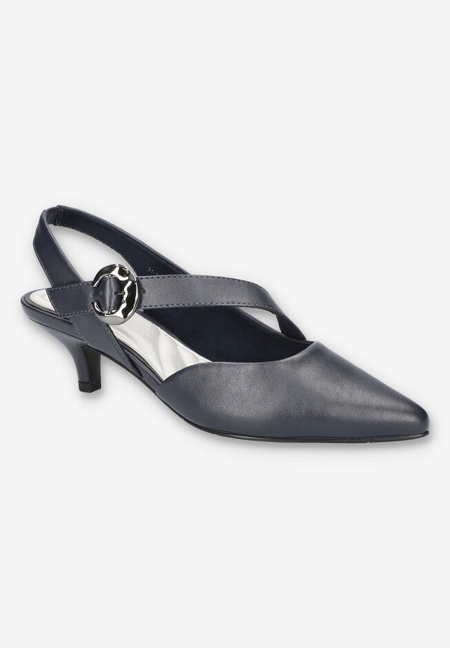 Sarita Slingback, NAVY, hi-res image number null