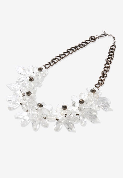 Floral Cluster Necklace, , alternate image number null