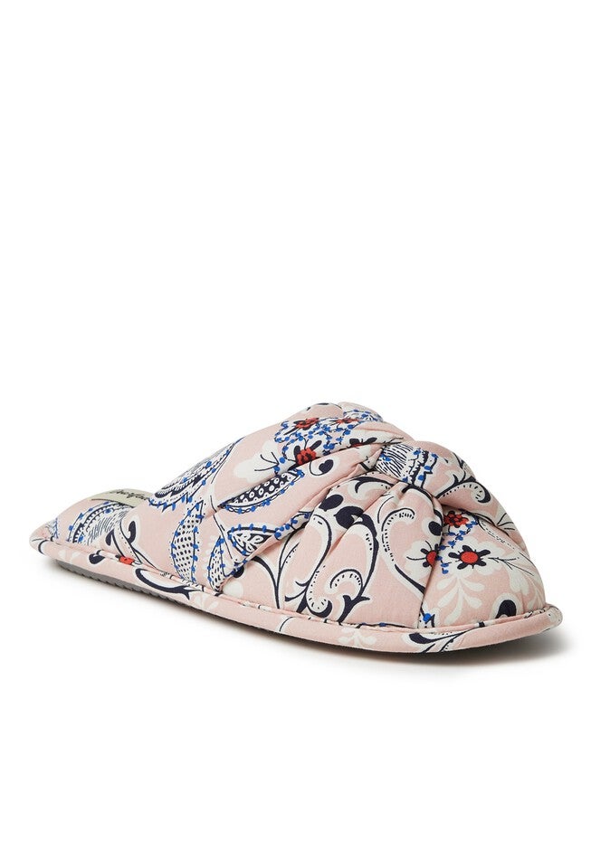 Alexis Paisley Twist Scuff, DUSTY PINK, hi-res image number 0