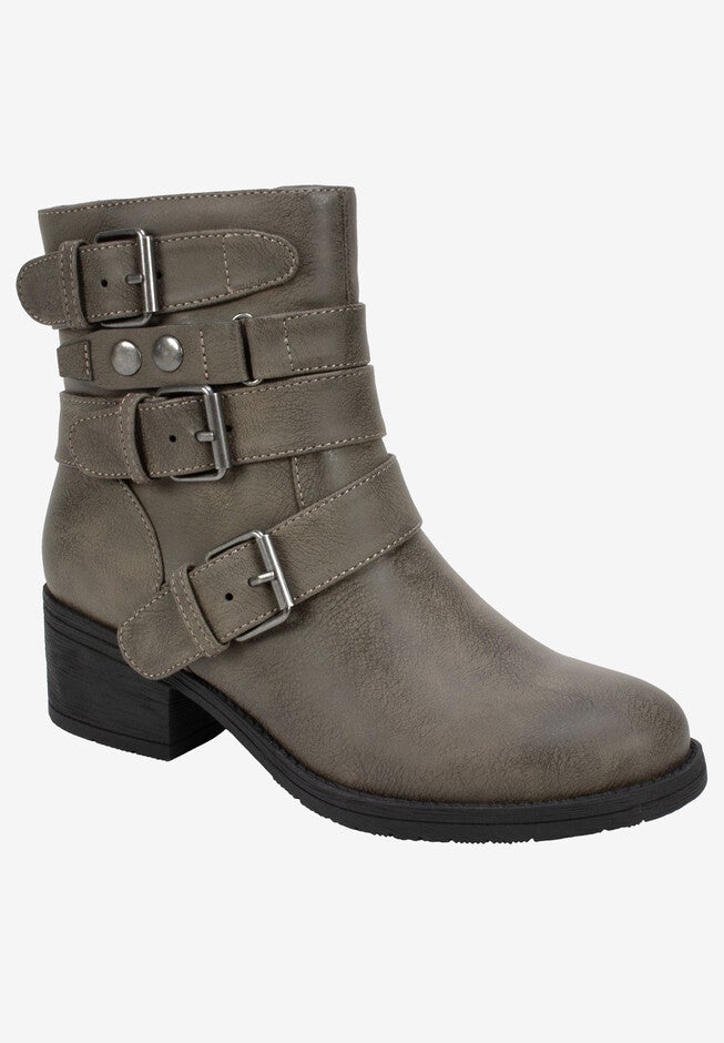 Major Bootie by White Mountain, STONE SUEDED SMOOTH, hi-res image number null