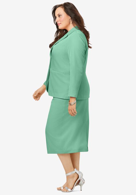 Two-Button Skirt Suit, , alternate image number null