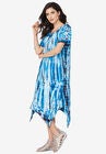 Stud-Embellished Shirtdress, , alternate image number null