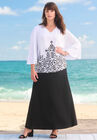 Ultrasmooth® Fabric Maxi Skirt, , alternate image number null