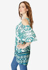 Cold-Shoulder Ultra Femme Tunic, , alternate image number null