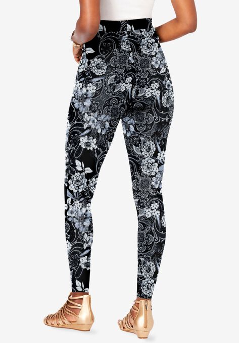 Ankle-Length Essential Stretch Legging, , on-hover image number null