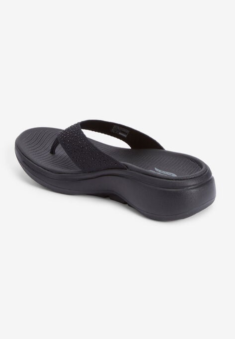 Skechers Go Walk Arch Fit Dazzle Sandal, , on-hover image number null