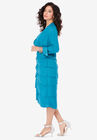 Beaded Tier Jacket Dress, , alternate image number null