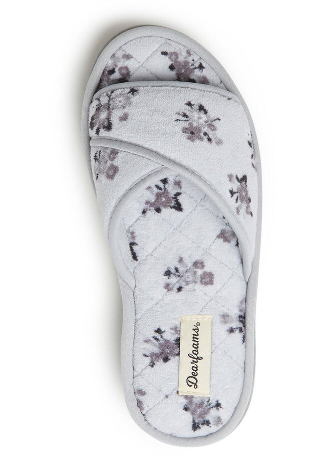 Alice Terry Slide with Quilted Footbed, , alternate image number null