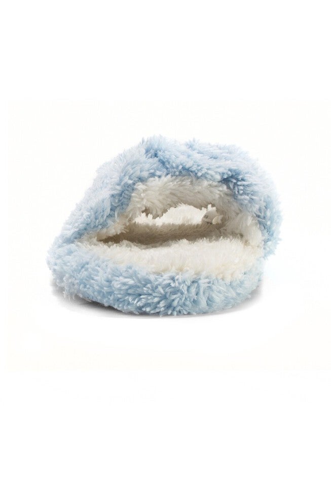 Micro Terry Open-Toe Full Foot Slipper, , alternate image number null