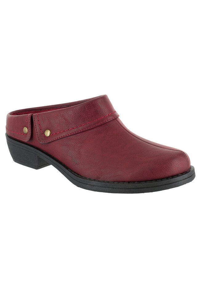 Becca Slip-Ons by Easy Street®, BURGUNDY, hi-res image number null