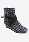 The Kimora Bootie By Comfortview, TWEED, hi-res image number null