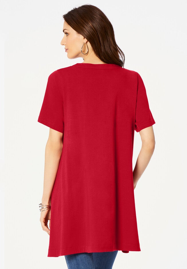 Button-Detailed Ultimate Tunic, , on-hover image number null
