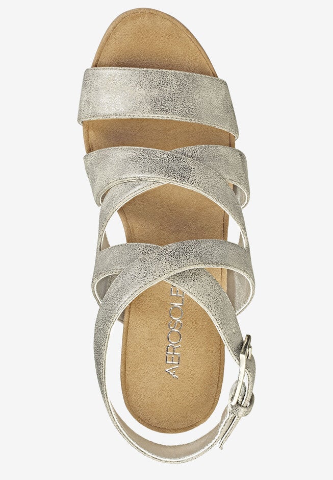Silver Plush Wedge by Aerosoles®, , alternate image number null