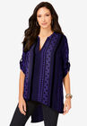 Geometric Tunic, GRAPE GEO, hi-res image number null