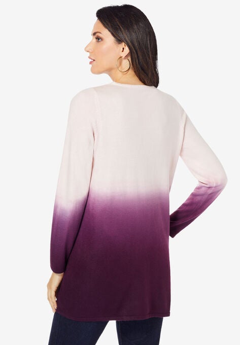 Fine Gauge Ombré Sweater, , on-hover image number null