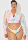 Camille Kostek My Favorite Long Sleeve Bikini Top, , alternate image number null