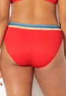 Mentor Ribbed High Waist Bikini Bottom, , on-hover image number null